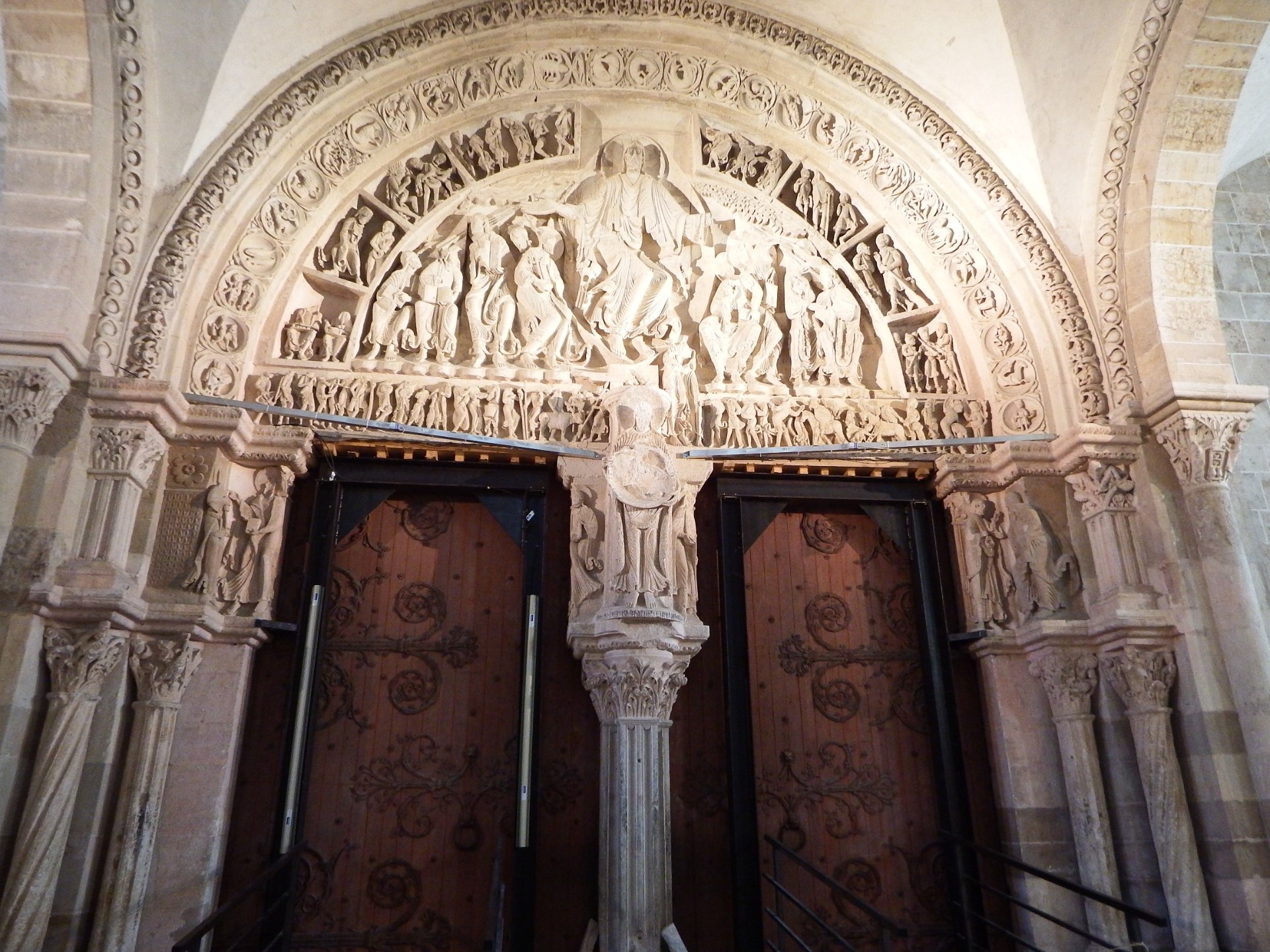 portail intérieur Vézelay/Jérusalem céleste