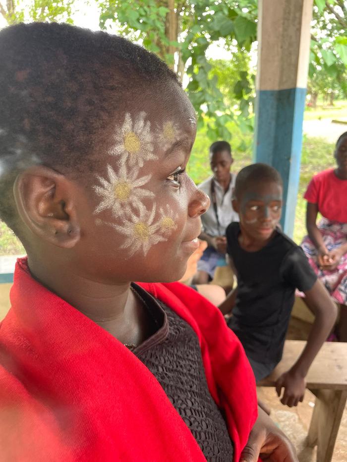 Portrait maquillage togo