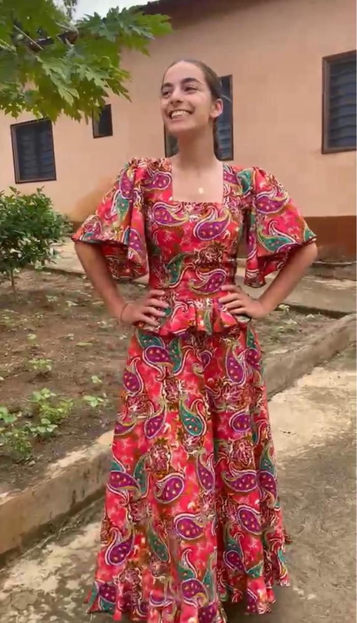 PORTRAIT Noemie tenue togolaise