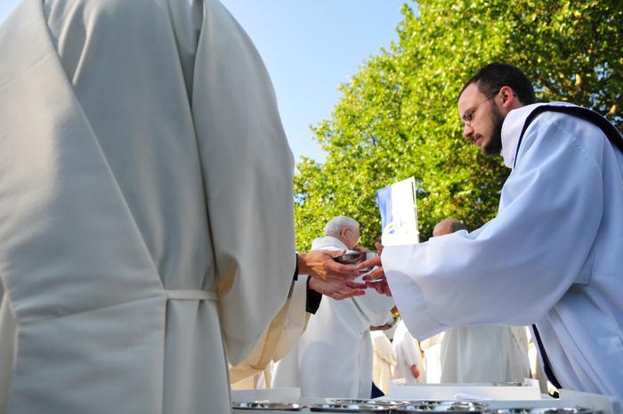 Préparation de la communion
