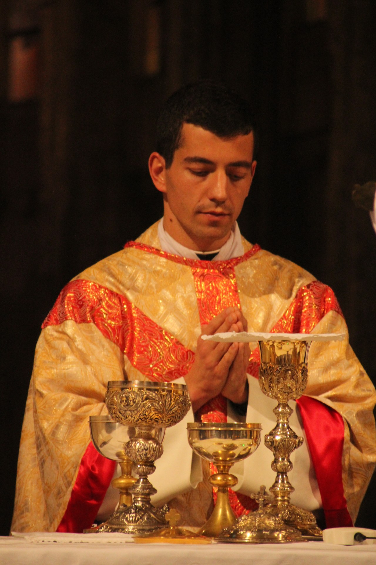 Prière eucharistique.