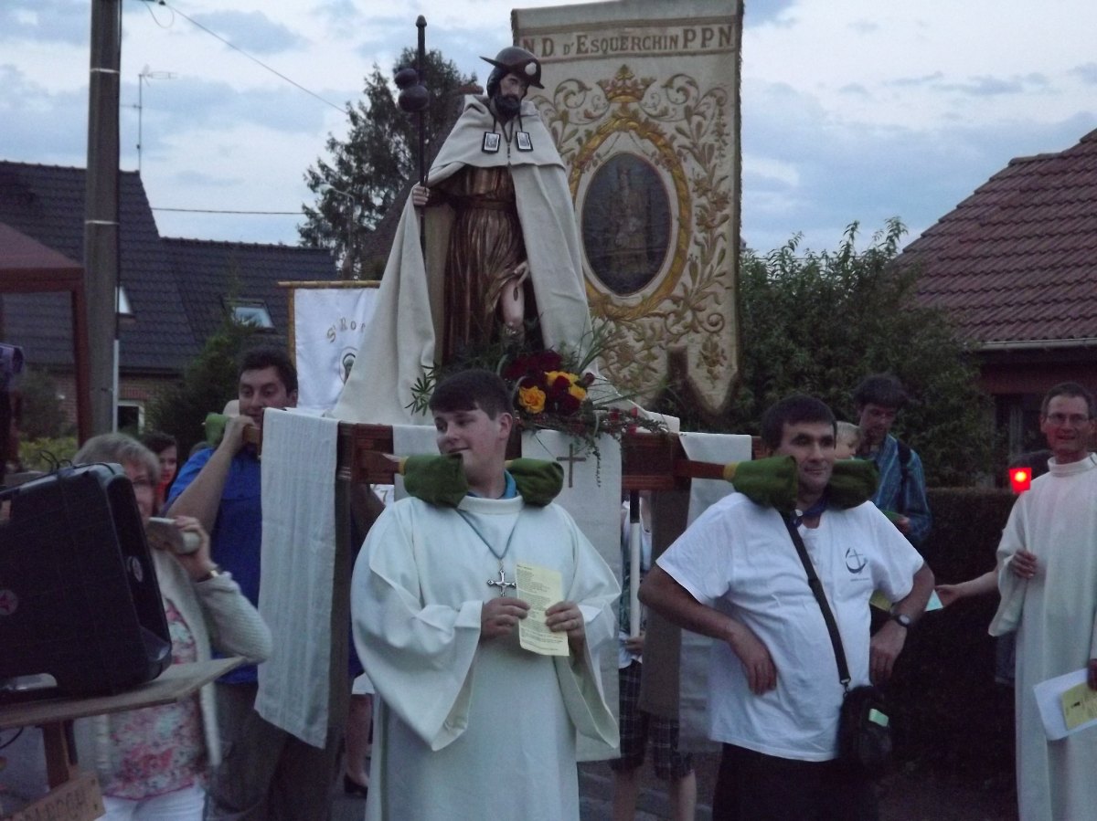 Procession samedi soir - St Roch