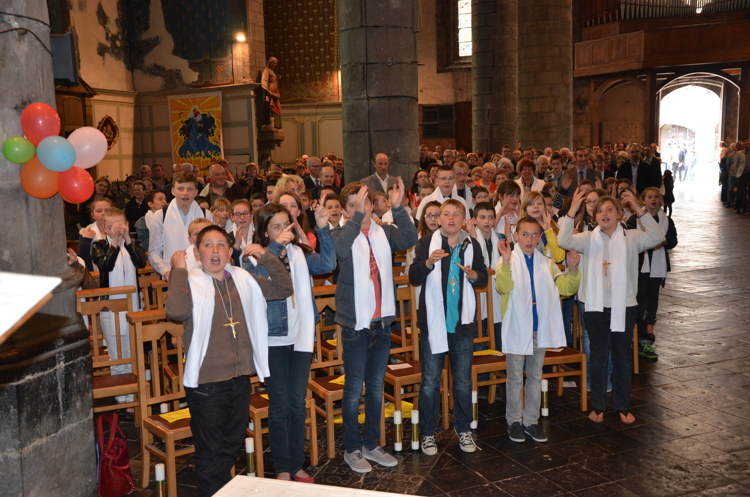 4 mai 2013 à Avesnes
une centaine de jeunes