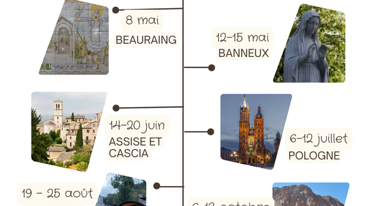 PROGRAMME PELERINAGES 2026