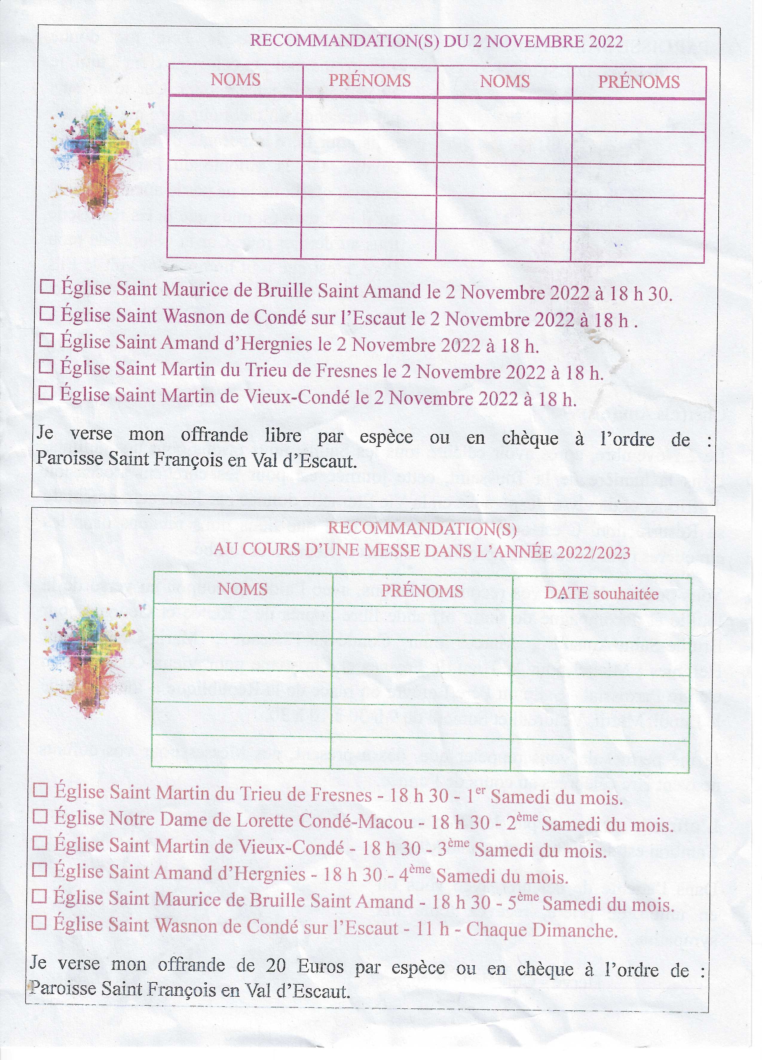 recommandations 2022 2023
