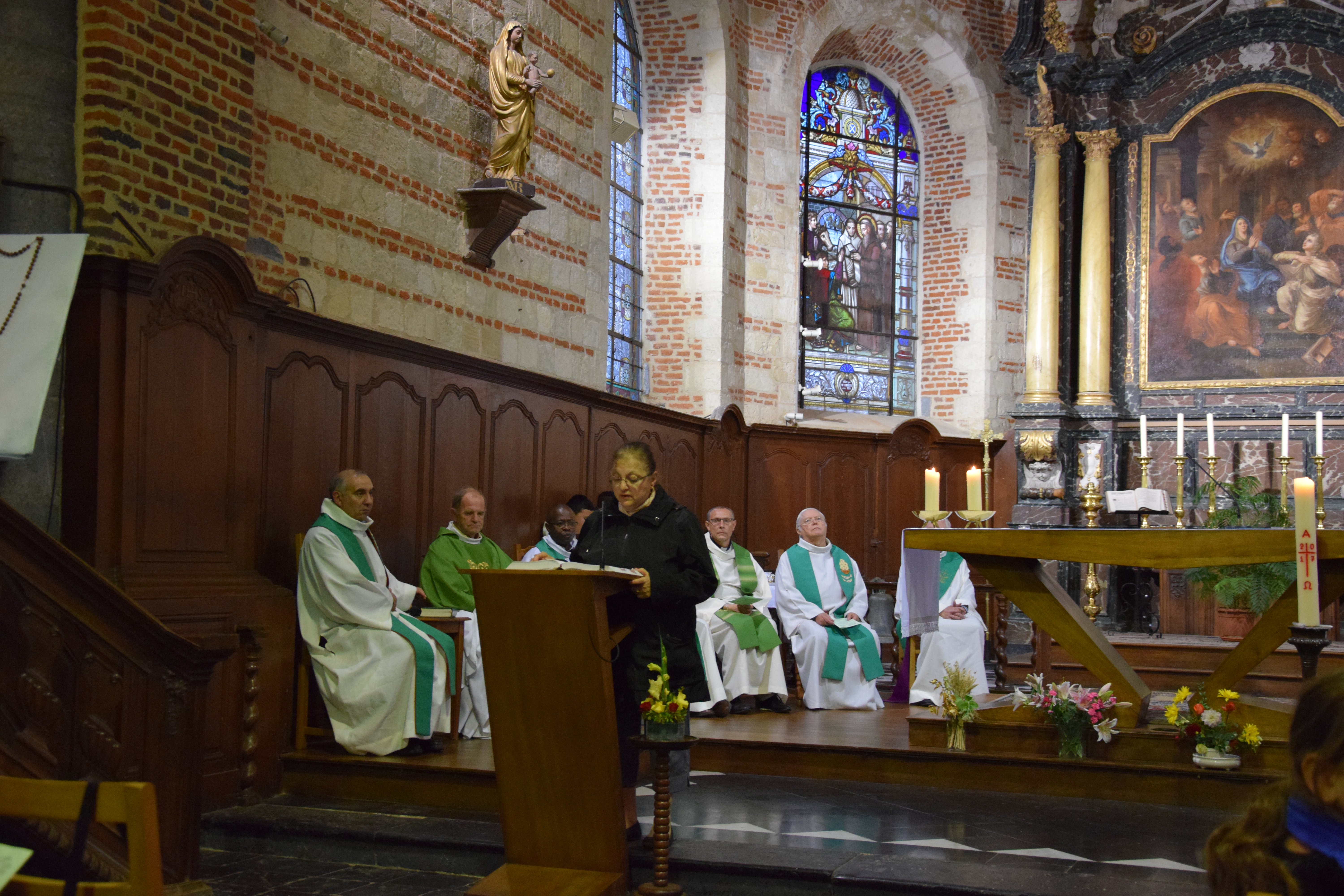 Rentree doyenne Marches Hainaut 2017 messe 4