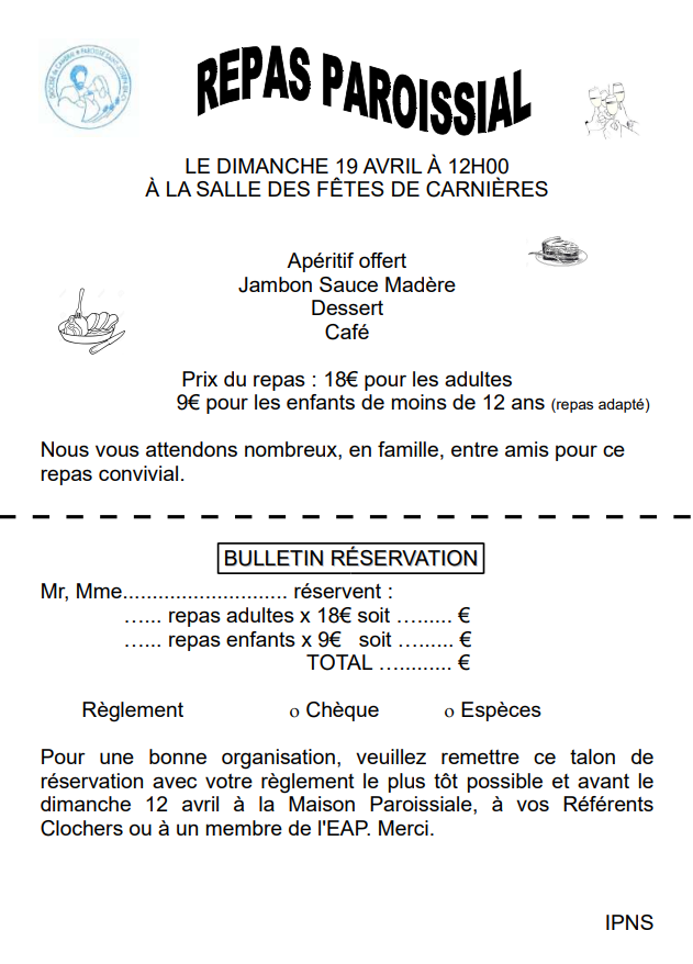 Repas Paroissial