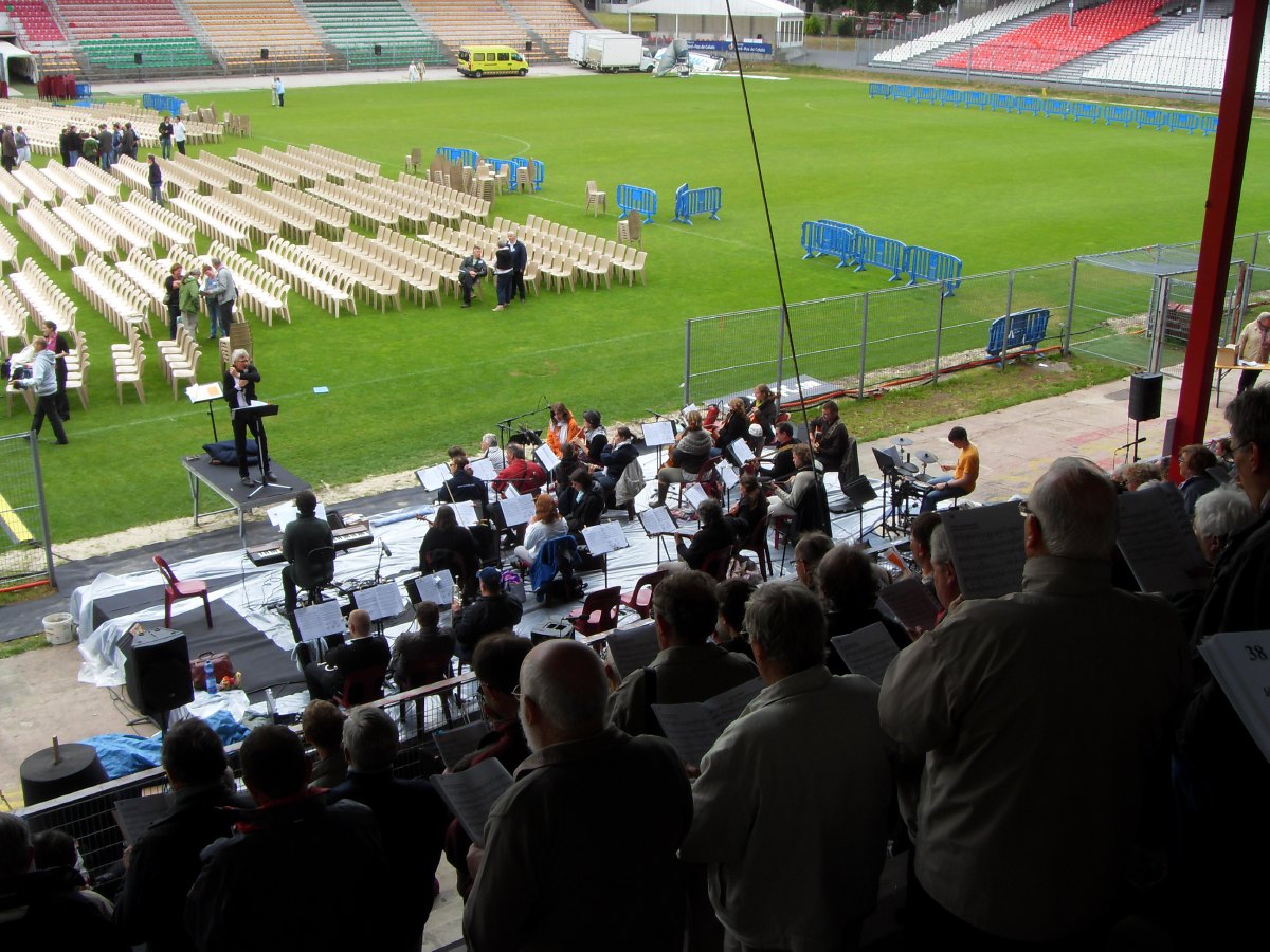 Valenciennes > Stade Nungesser > Répétition générale du samedi 11 juin 2011