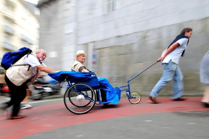 Retour à l'hopital Saint Frai