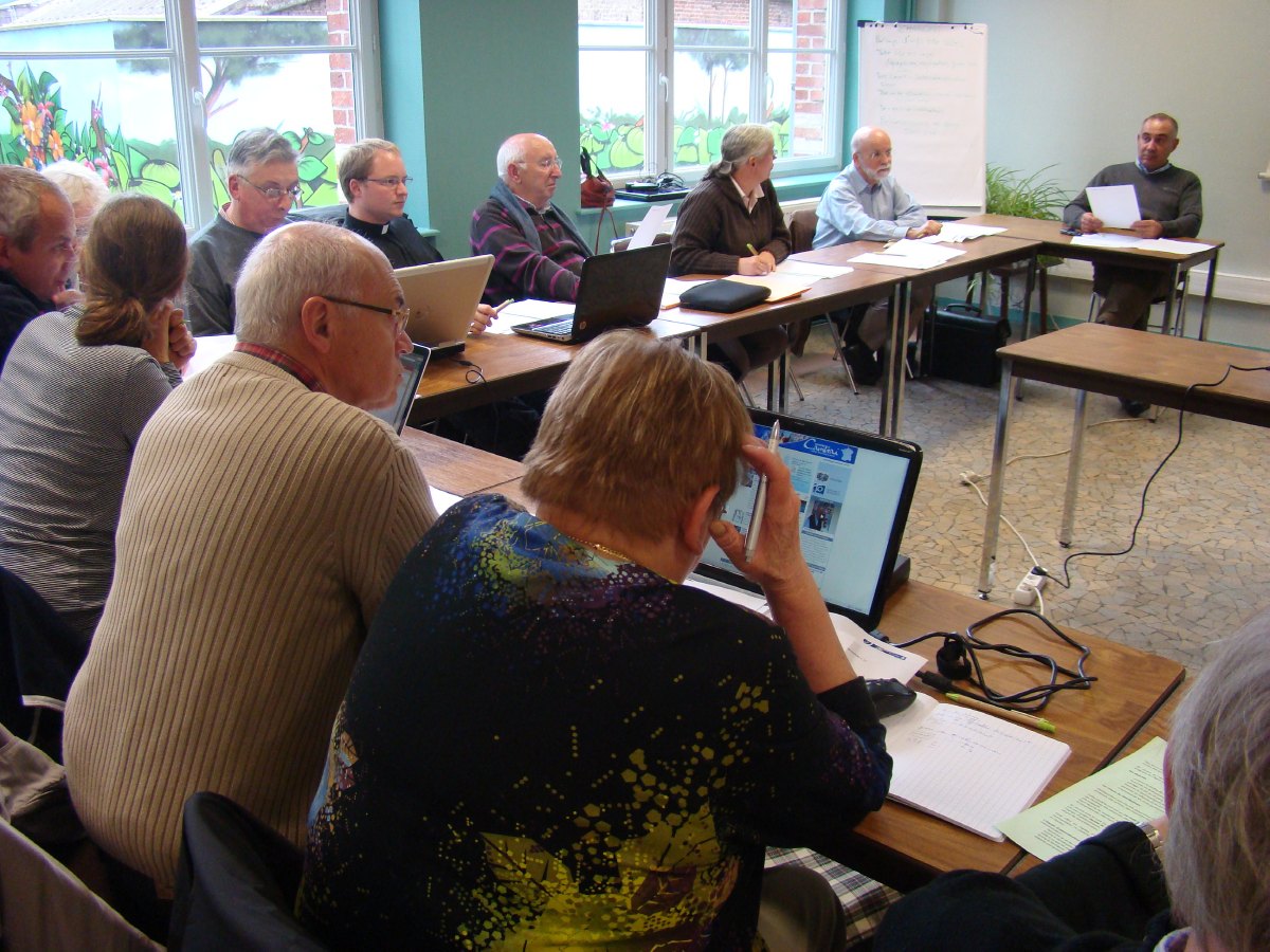 Réunion administrateurs sites en cathocambrai.com
