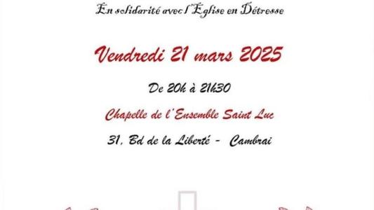 Soiree Louange 21 mars 2025