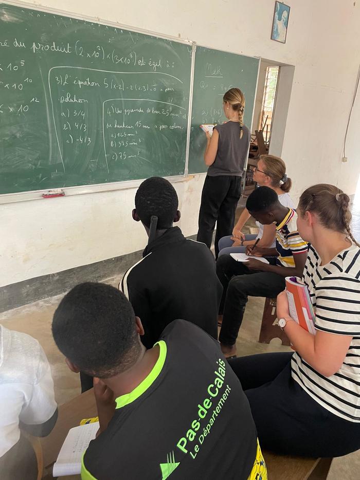 Soutien scolaire 2 Laurine Marie Clemence