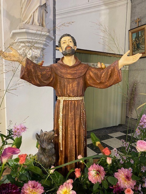 statue saint francois