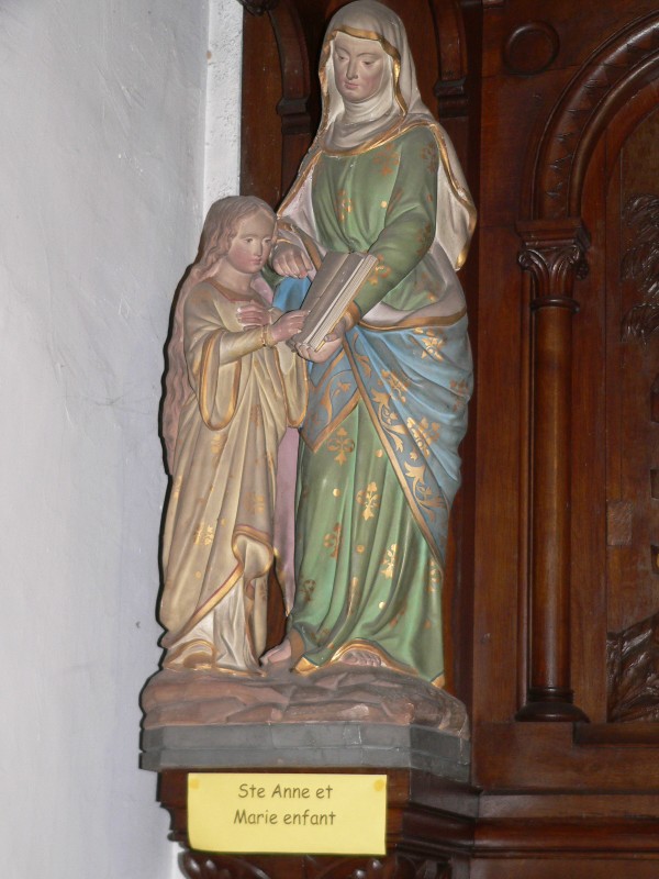 Ste Anne et Marie enfant