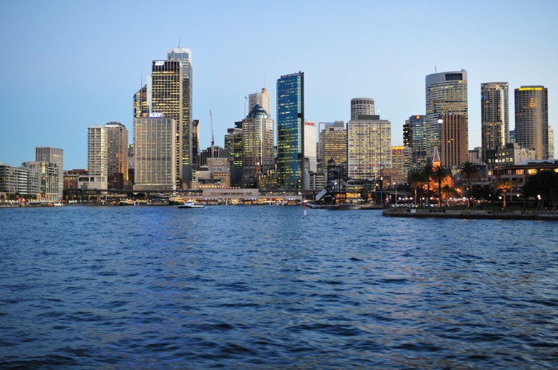 Sydney vu du fleuve