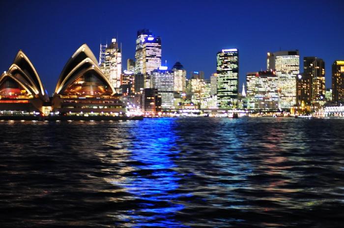 Sydney vu du fleuve