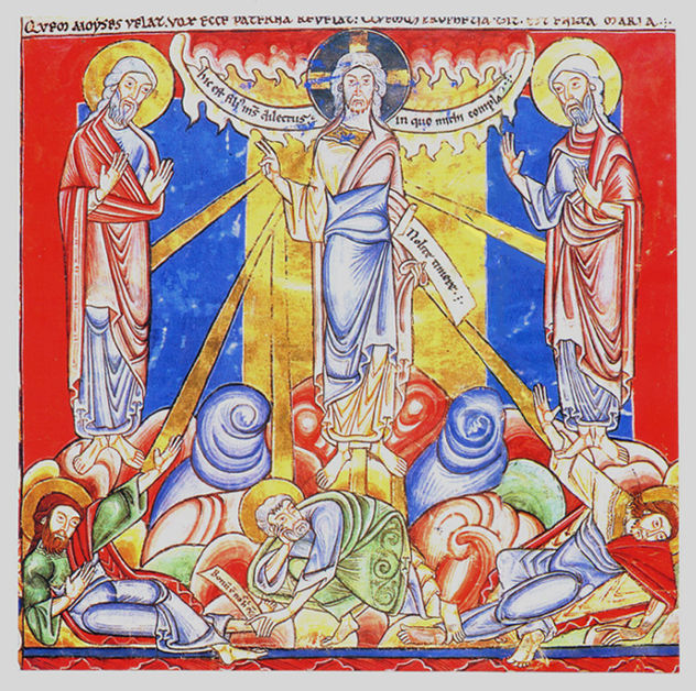 transfiguration bible de Floreffe (Belg)