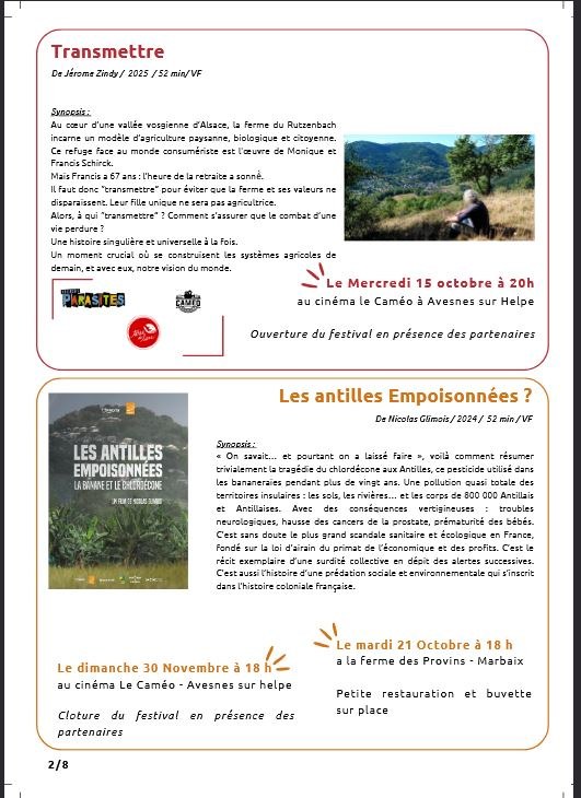 Transmettre LES ANTILLES 2025