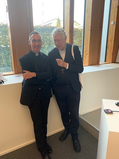 UMEC2019-Mgr Dollmann et Mgr Van Looy,  eveque de