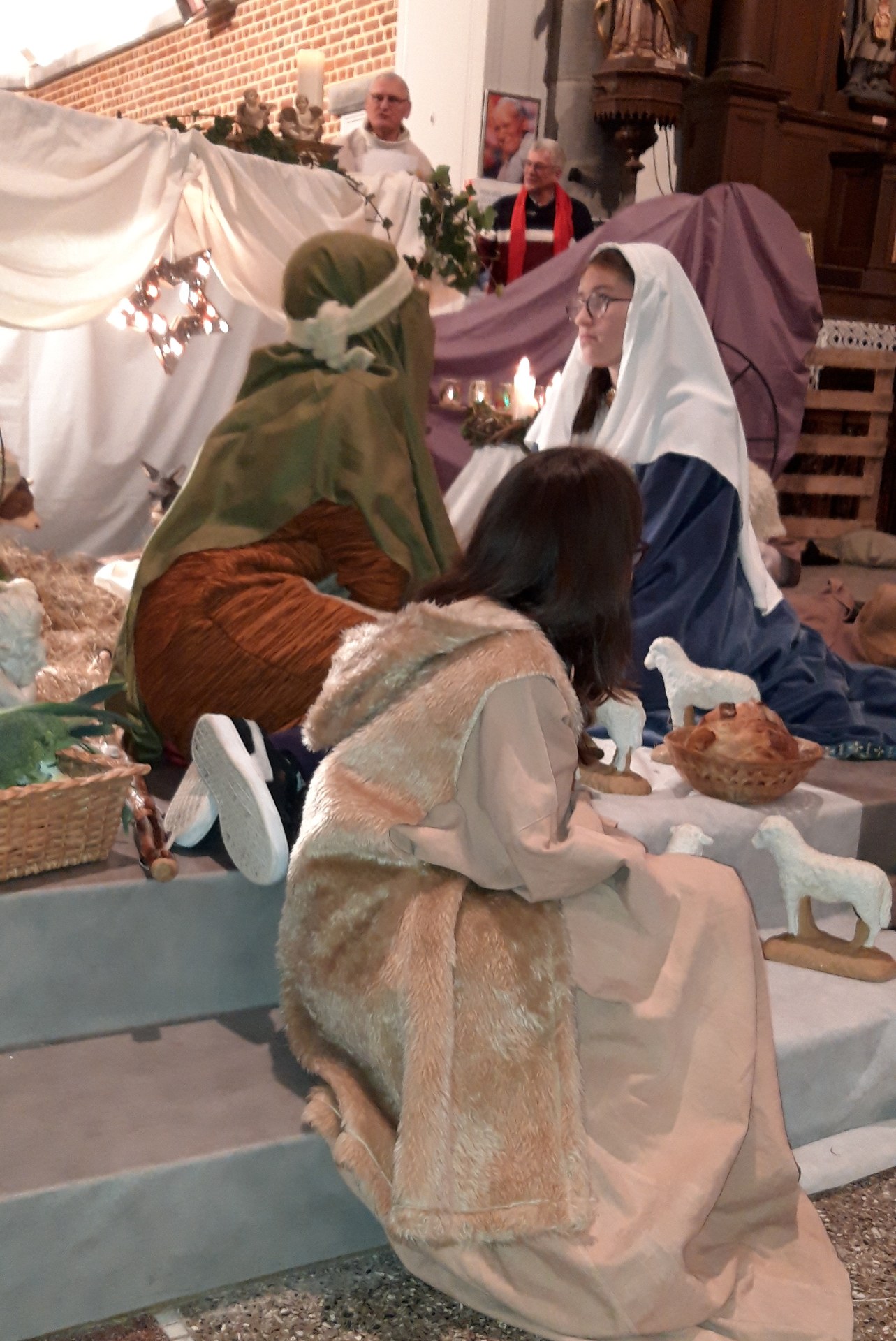 Veillée de Noël et messe à Bousies 22