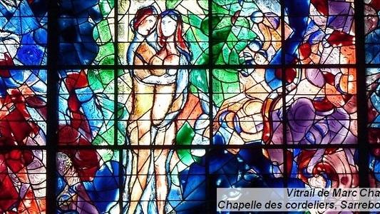 Vignette_Vitrail de Chagall (Chapelle des cordelie