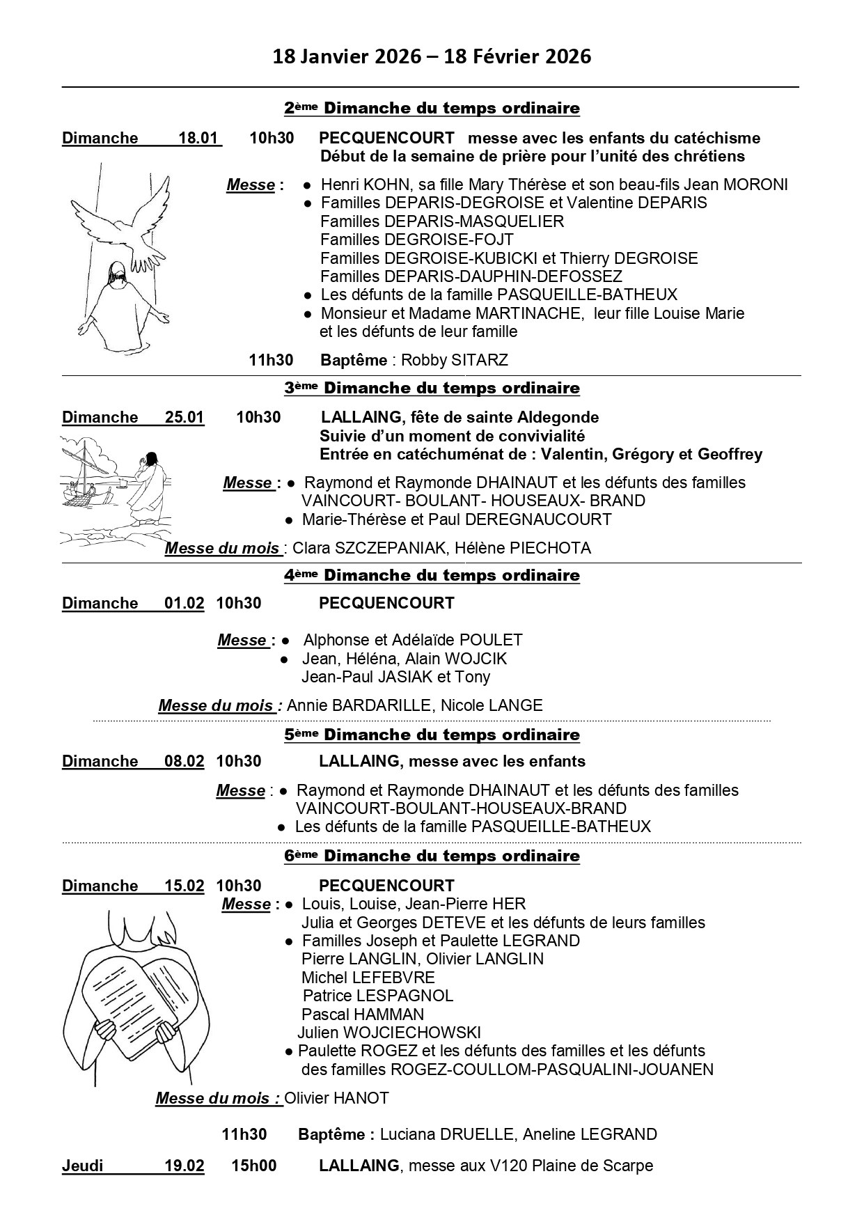 Voix de Saint Vincent janvier a fevrier 2026 page