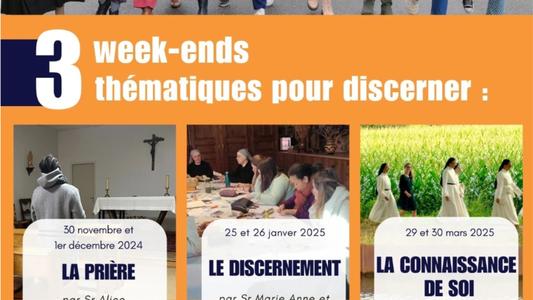 3 week discernement jeunes filles 2025